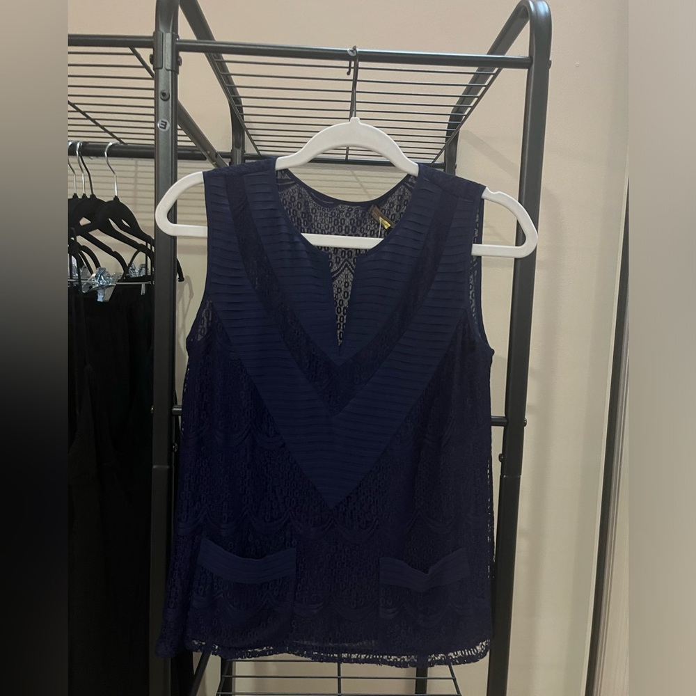 BCBG Sheer Top